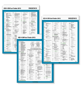 2012 ICD-9-CM Fast Finder® Sheets<!--2012 ICD-9-CM Fast Finder® for Ob/Gyn-->