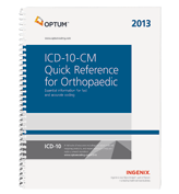 2013 ICD-10-CM Quick Reference for Orthopaedic