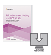 image of 2022 Risk Adjustment Coding and HCC Guide (eBook)