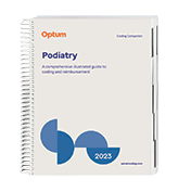 image of 2023 Coding Companion® for Podiatry (Spiral)