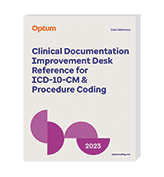 image of  Clinical Documentation Improvement Desk Reference for ICD-10-CM and Procedure Coding