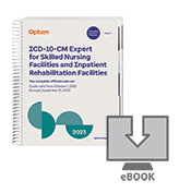 image of 2023 ICD-10-CM Expert for SNF &amp; Inpatient Rehabilitation Facilities with Guidelines (eBook)
