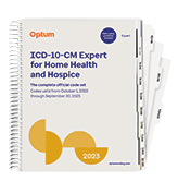 image of 2023 ICD-10-CM Expert for Home Health and Hospice with Guidelines (Spiral)