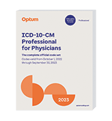 image of  ICD-10-CM Professional for Physicians with Guidelines (Softbound)