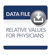 image of  Relative Values for Physicians Data File
