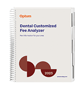 image of 2023 Dental Customized Fee Analyzer - 2 Specialties (Spiral)