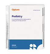 image of 2024 Coding Companion® for Podiatry (Spiral)
