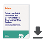 image of 2024 Guide to Clinical Validation and Documentation Improvement for Coding (eBook)