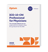 image of 2025 ICD-10-CM Professional for Physicians with Guidelines (Softbound)